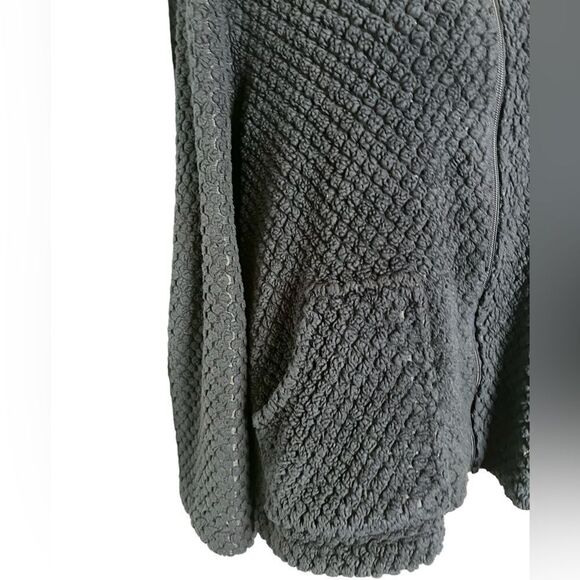 CUDDL DUDS NAVY SOFT COZY ZIP UP JACKET WOMENS SIZE LARGE *Super cozy! - Picture 8 of 9